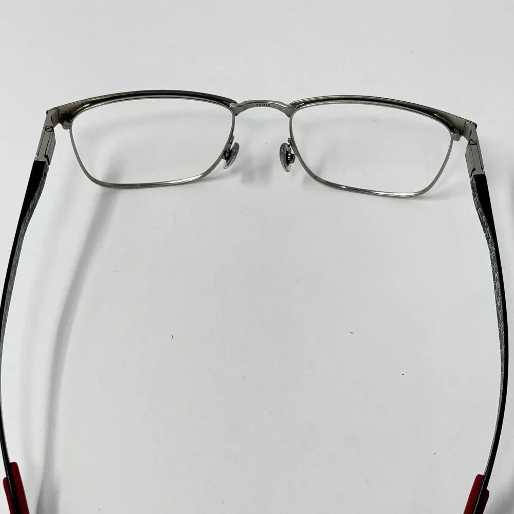 Ray-Ban RB8421 2861 Black Silver Carbon Fiber Eyeglass Frames 54-19-145